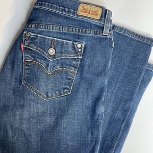 Levis 503 Skinny Jeans Blue Sz‎ 9 M Spandex Stretch Women's